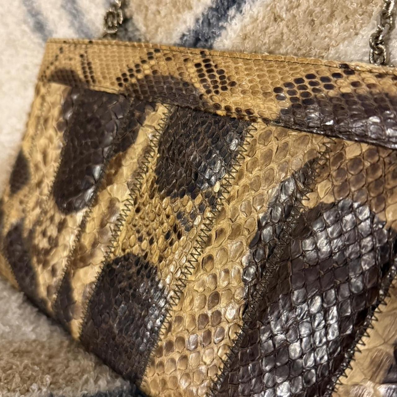 Women's Bag - Brown/Multi – Real python snake ski… - image 3