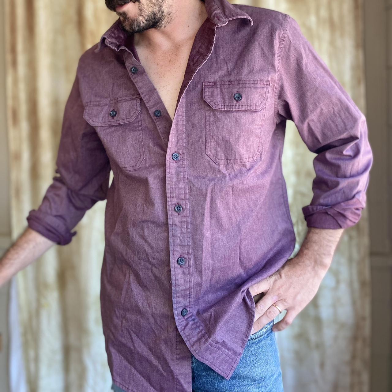 wrangler purple shirt