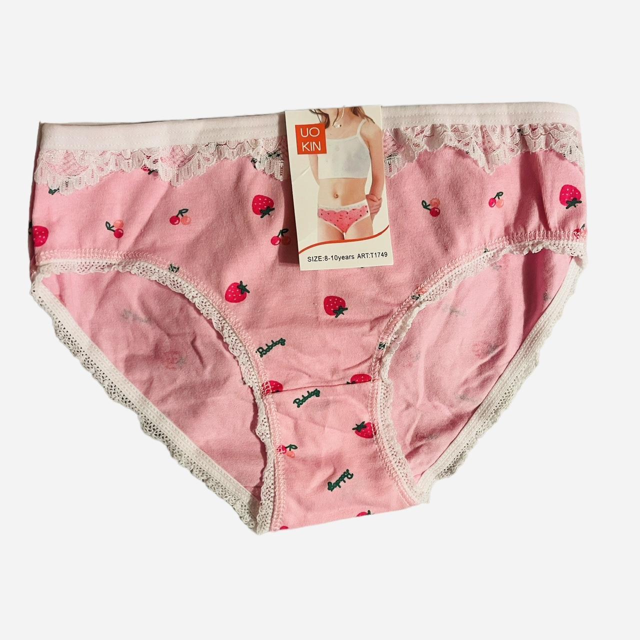 2 Packs Toddler Girls Underwear Panties Size: 5-6 - Depop