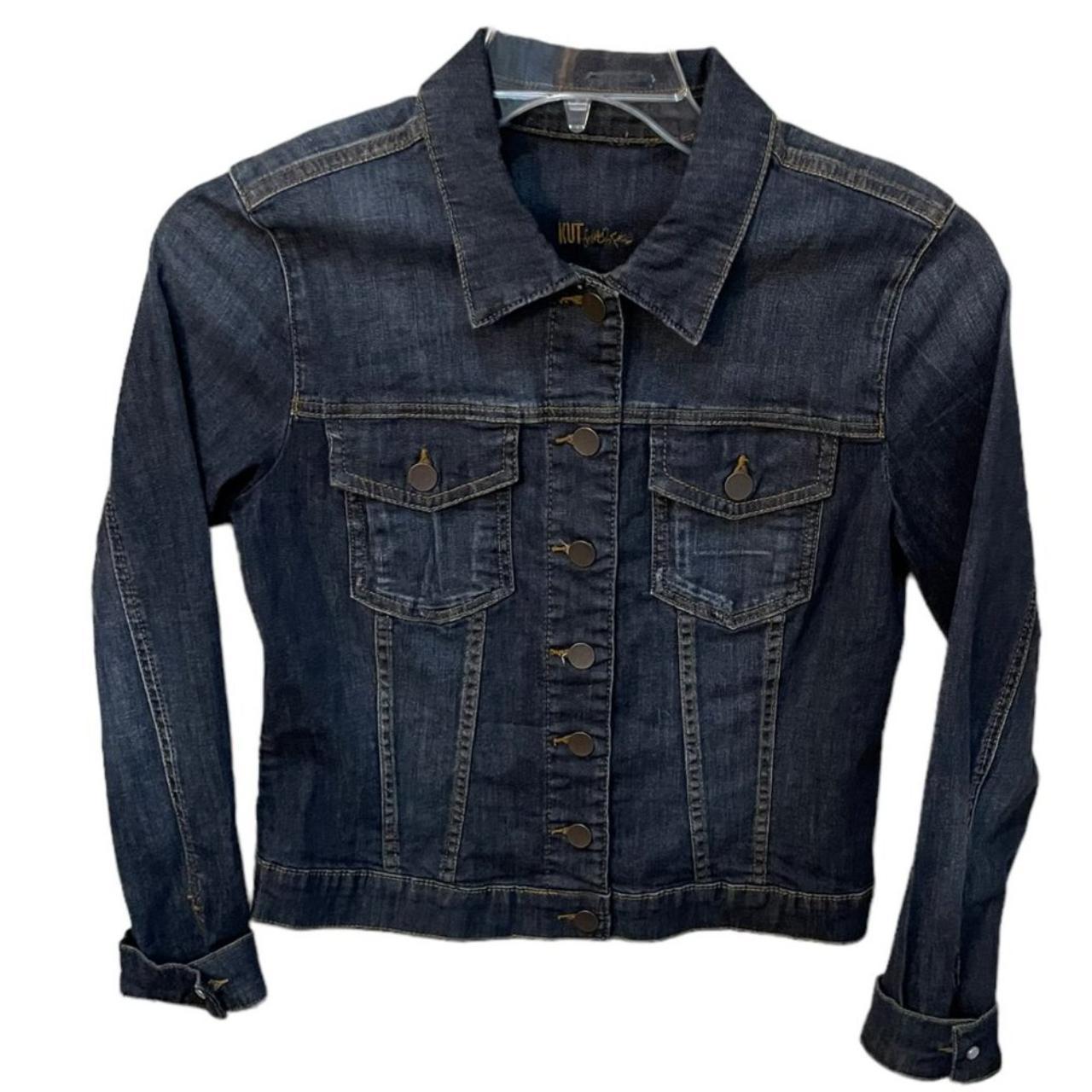 Kut from the hot sale kloth helena denim jacket