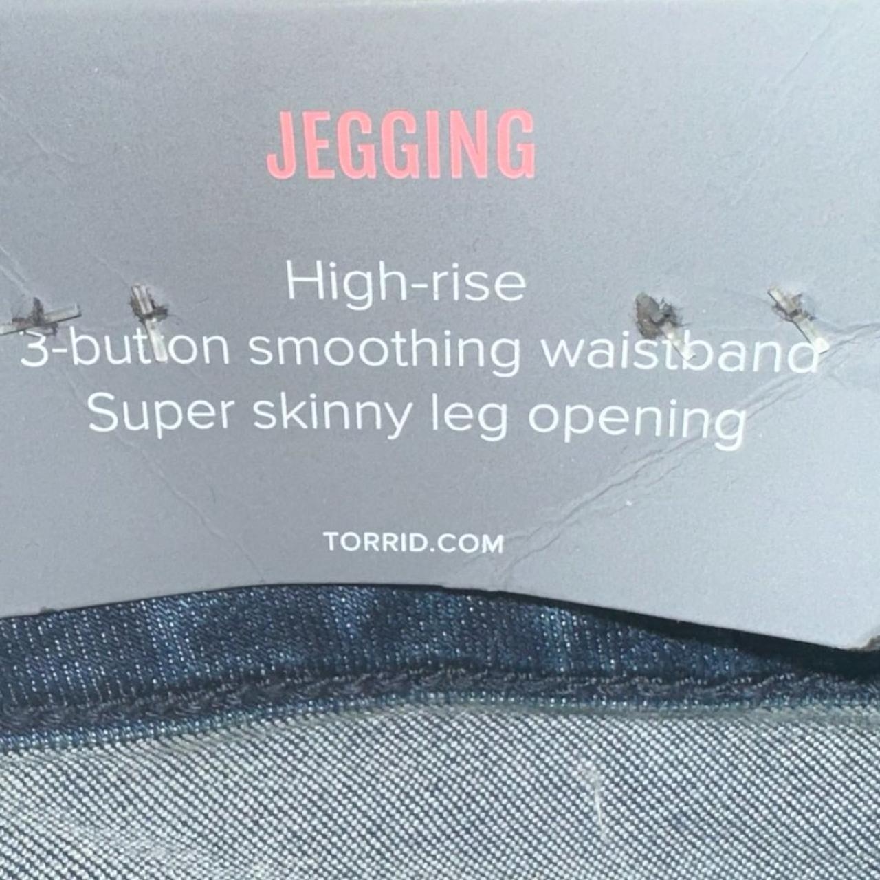Women's Torrid High Rise 3 Button Jegging Jeans NEW - Depop