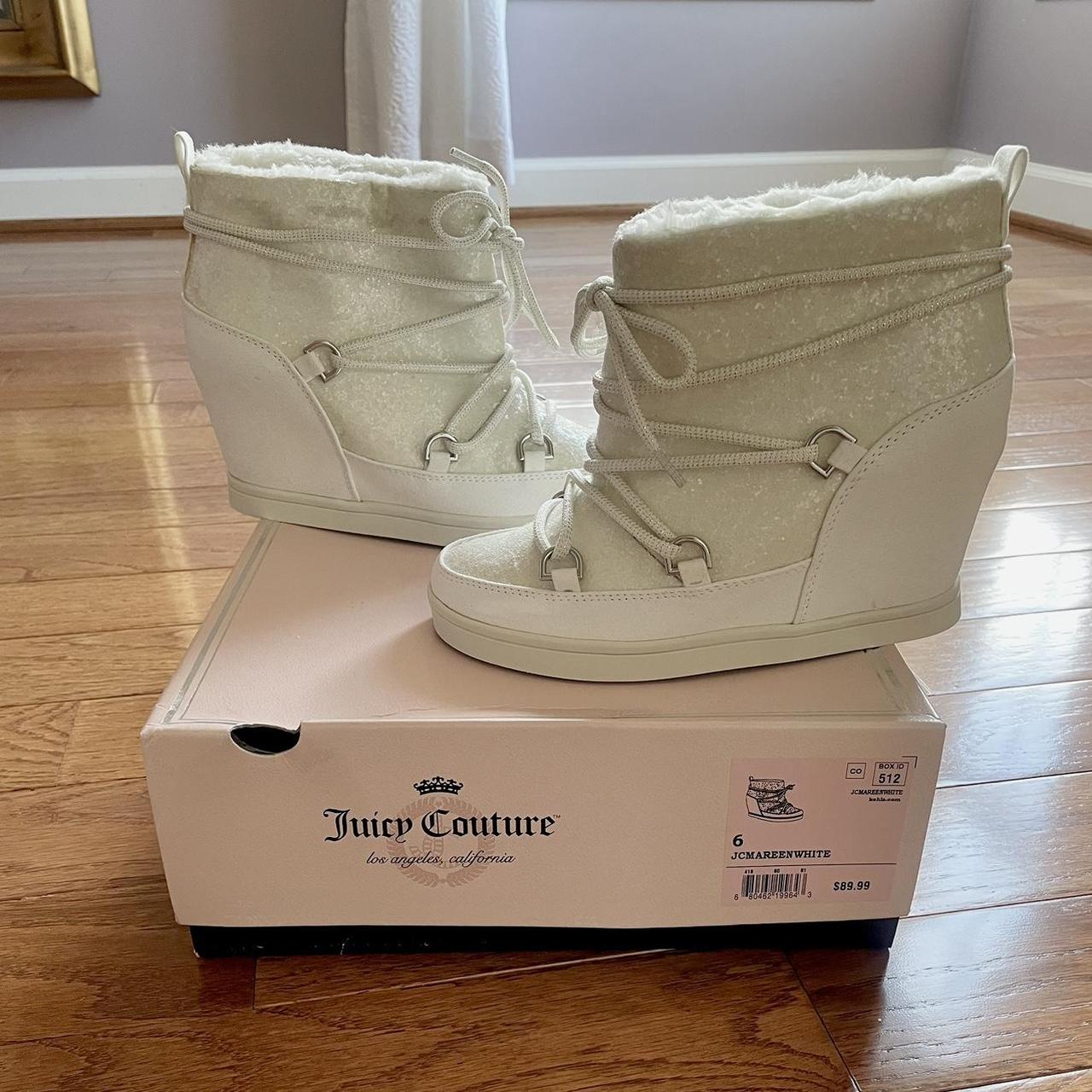 Juicy couture cheap wedge boots