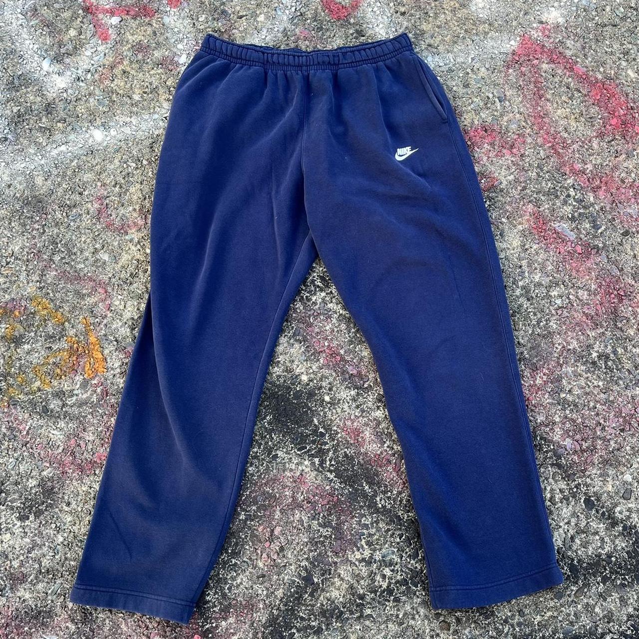 mens blue nike sweatpants