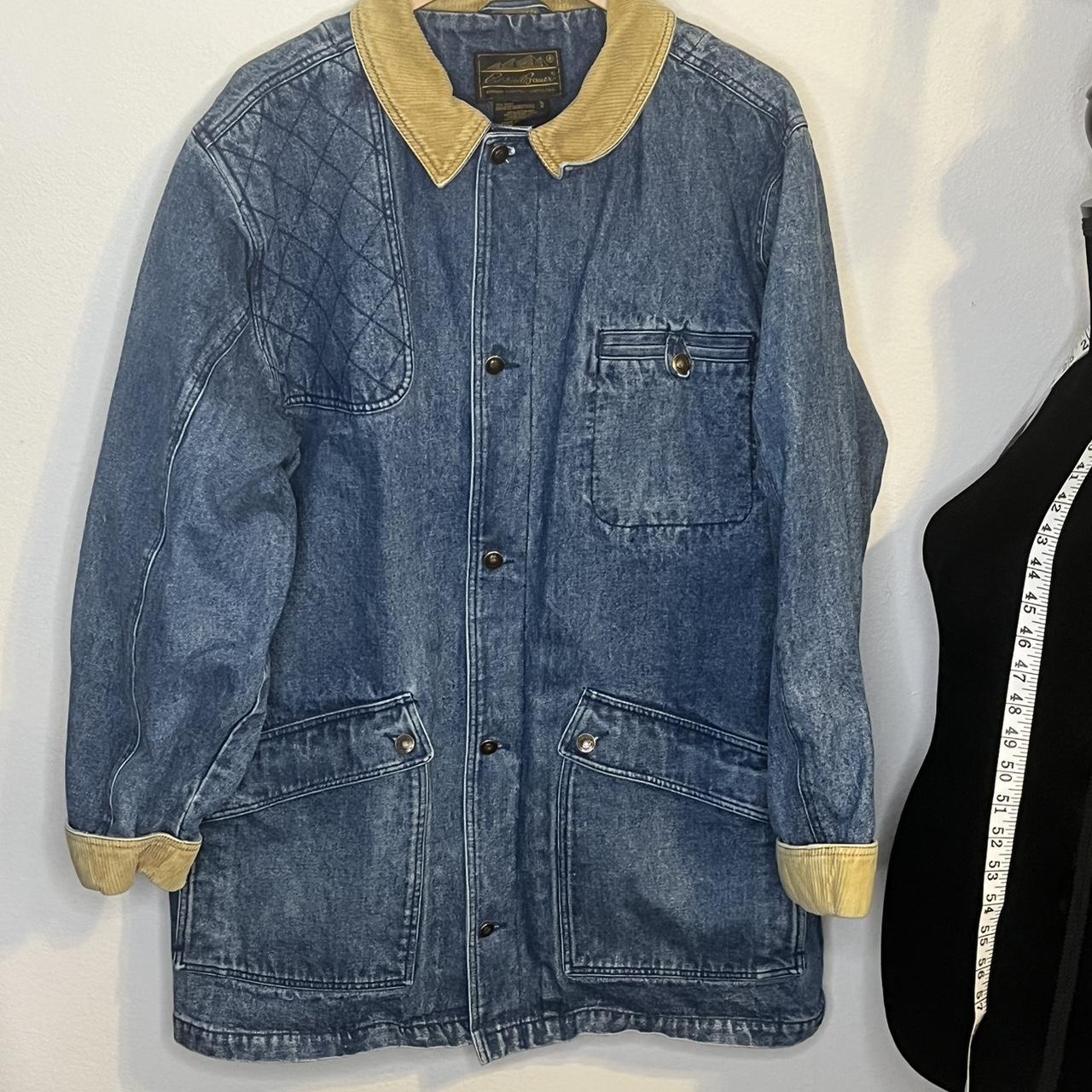 Clothing Eddie Bauer Denim Jacket Mens VINTAGE Eddie Bauer Denim