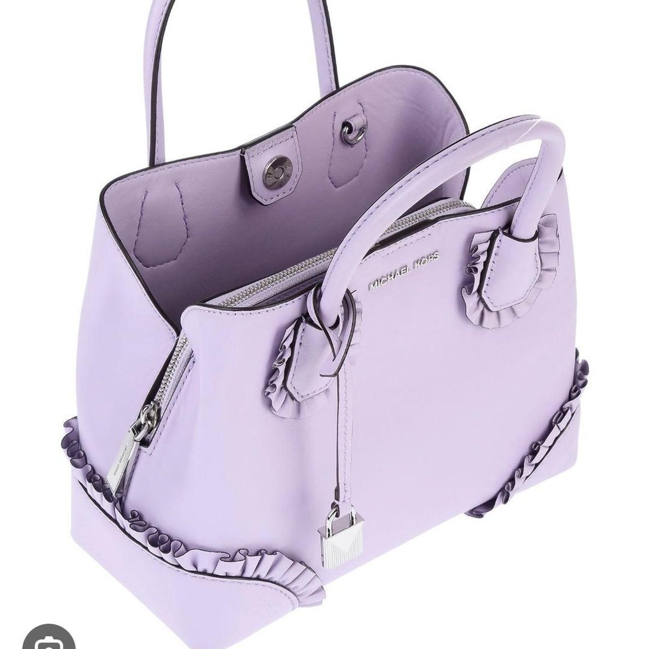 MK purple outlet tote