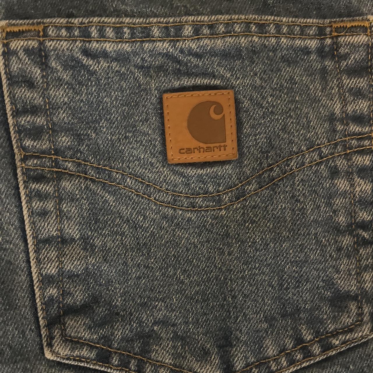 Carhartt B17 DST Size 38x30 Relaxed Work Jeans - Depop