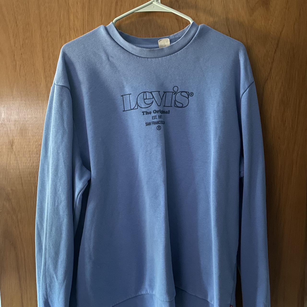 Levis hot sale blue jumper