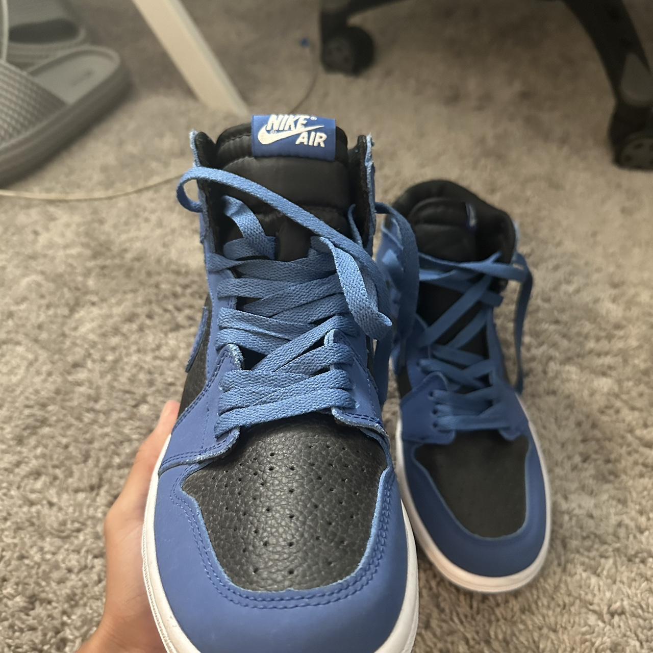 Jordan 1s Retro High OG Dark Marina Blue Size | Depop