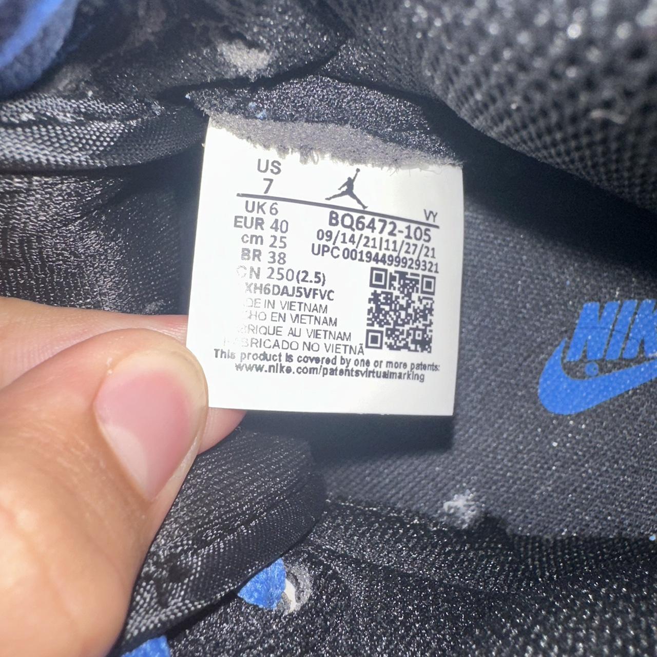 Jordan 1s Retro High OG Dark Marina Blue Size | Depop