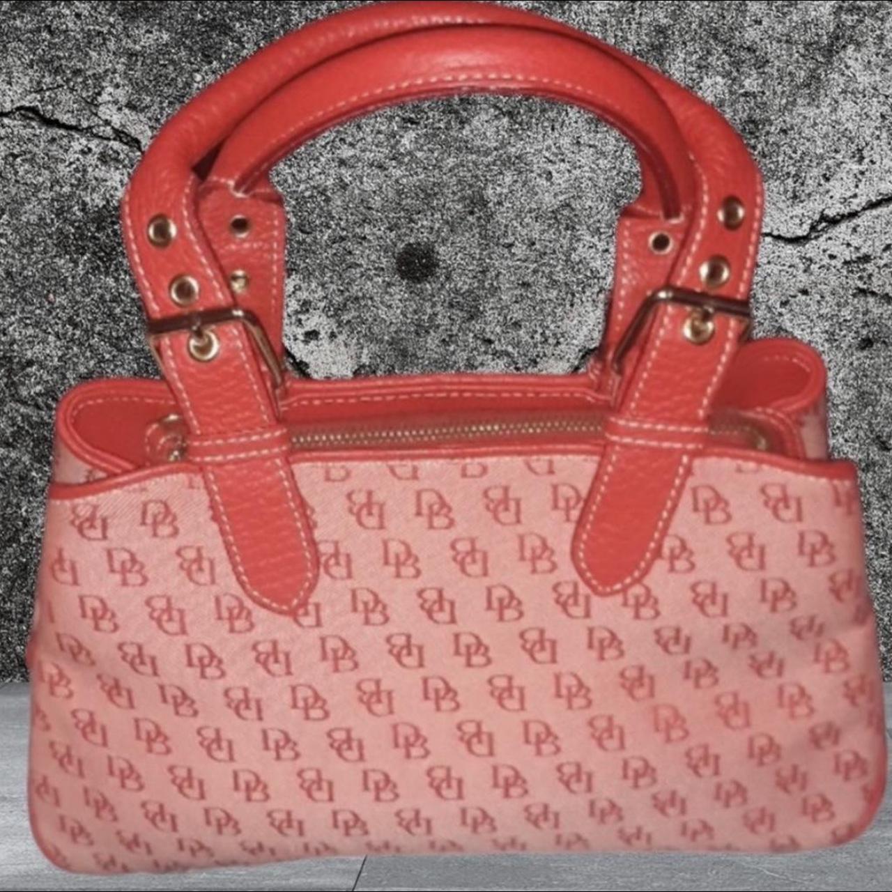 Dooney and bourke red on sale satchel