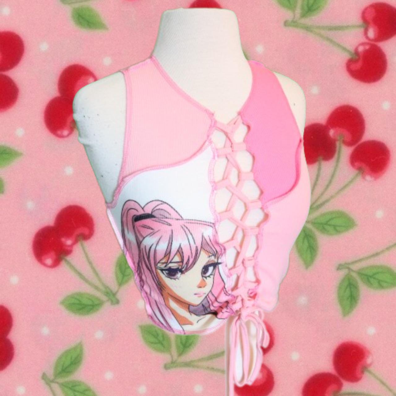 Chibiusa Sticker! Super Cute Anime Cosplay! Tank Tops Vest Sleeveless Pinterest  Emo Emoprincess Scene Indie Alternative - AliExpress