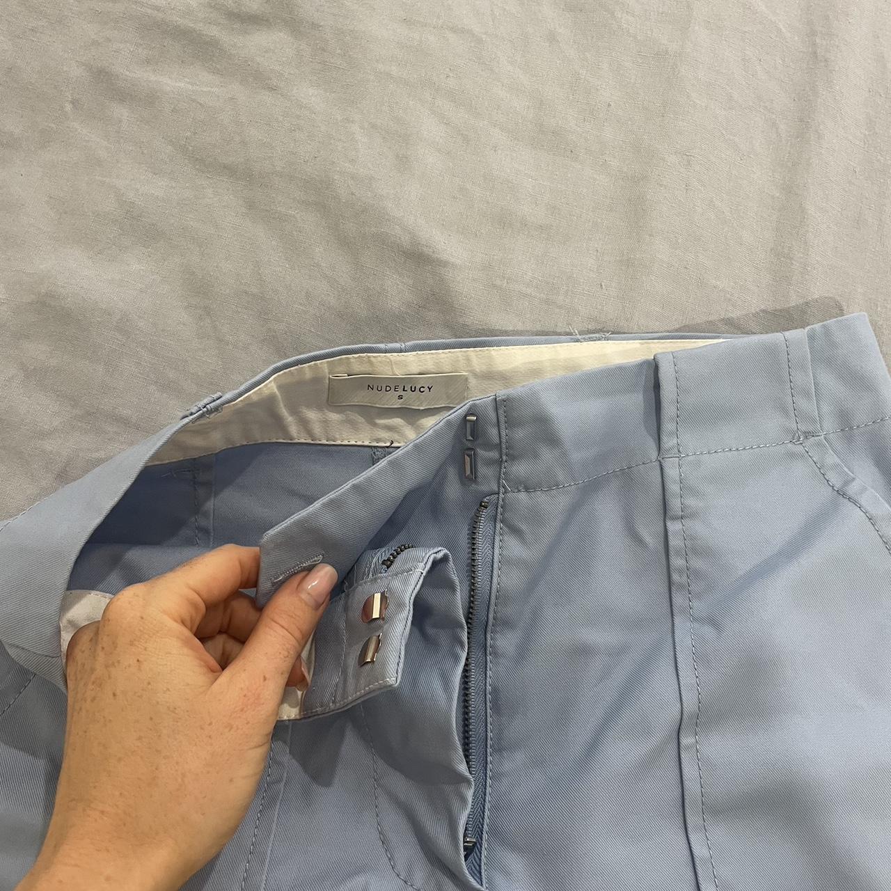 Current season blue Nude Lucy Skirt. Worn twice. - Depop