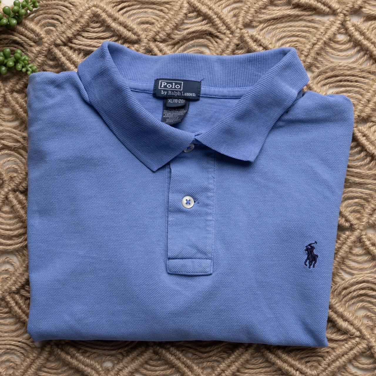 Vintage Cropped Ralph Lauren Polo - Upcycled... - Depop