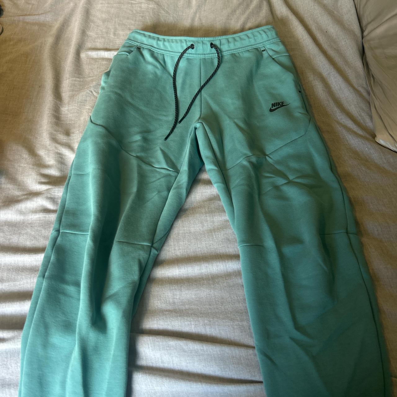 Nike tech pants (worn twice)- wrinkles from Depop