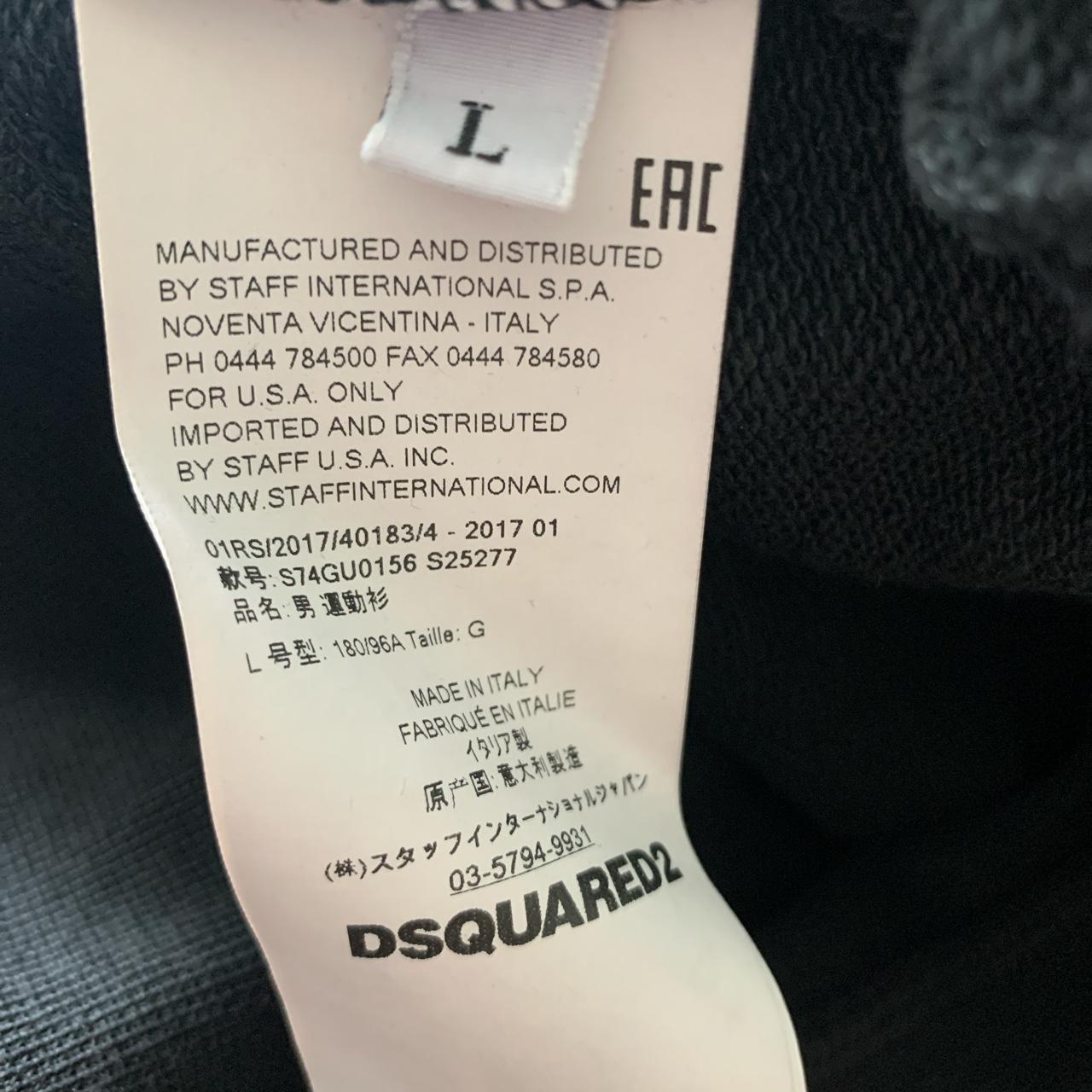 Fake dsquared clearance sweatshirt