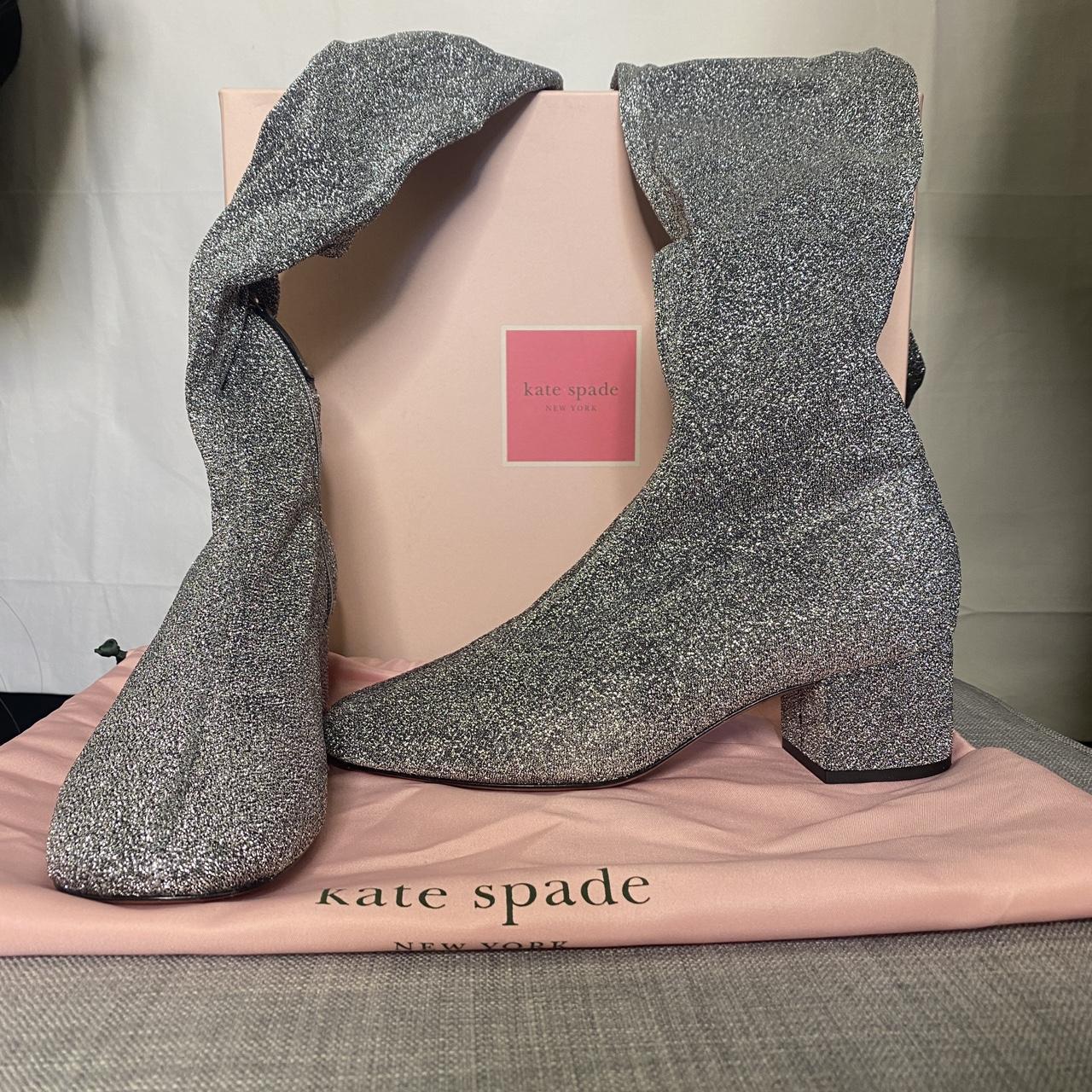 Kate spade store glitter boots