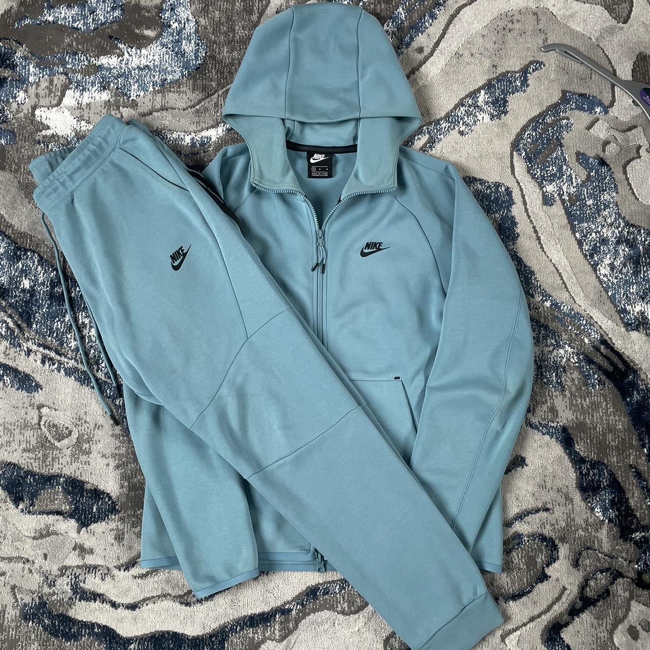 Nike Baby Blue tech fleece Size M Very rare... Depop