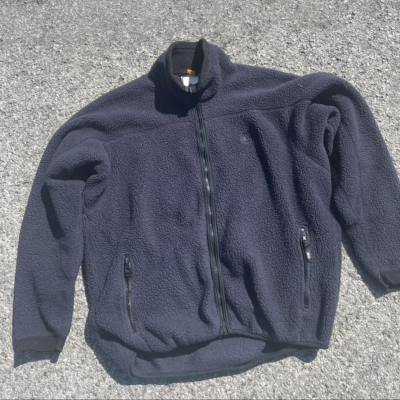 vintage rei polartec fleece zip-up size large good... - Depop