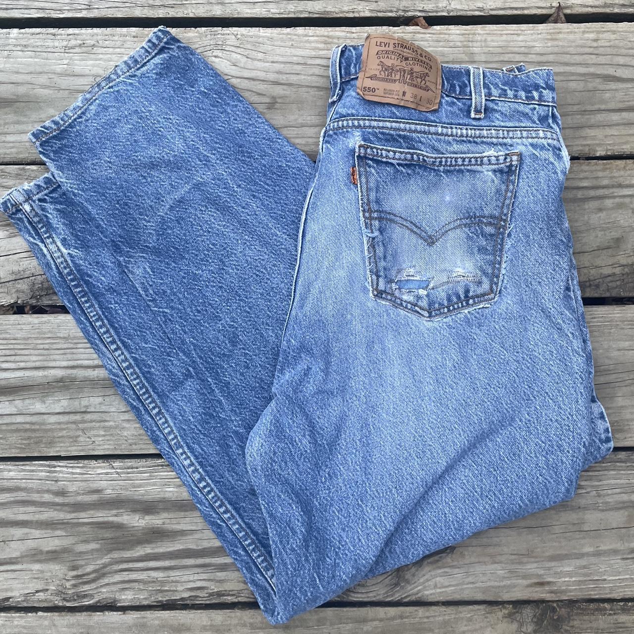 Levis orange shop tab 550