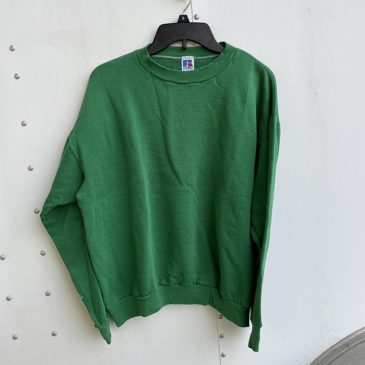 Vintage Russell Athletic popular Dark Green Crewneck Sweatshirt Men’s L