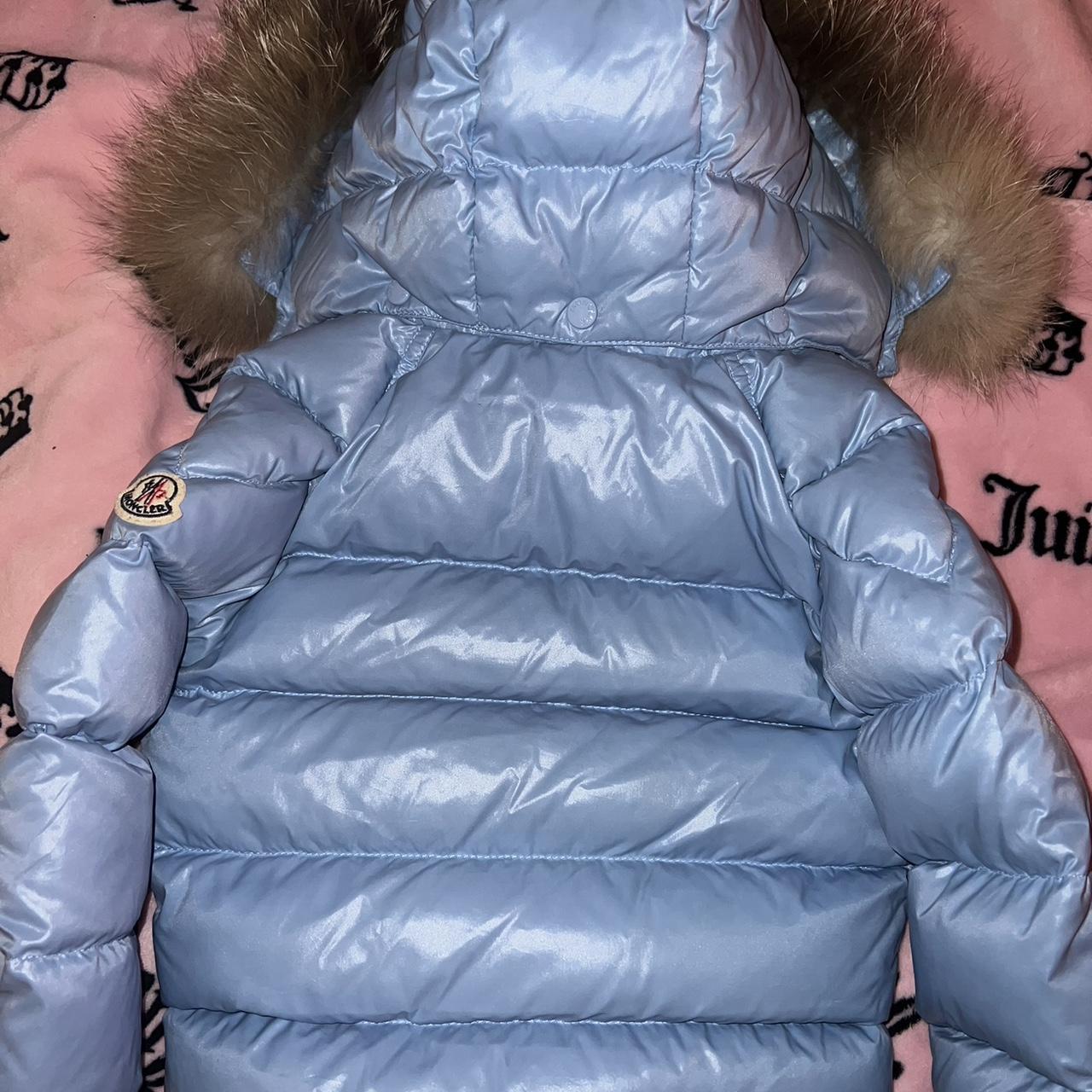 Blue baby moncler coat online