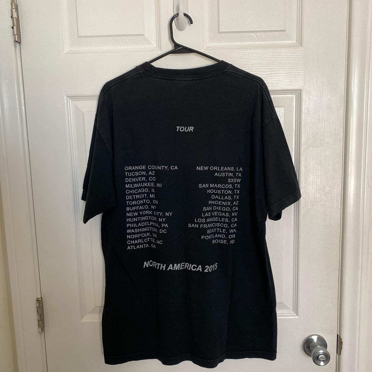 travis scott shirt from 2015 co-headline tour with... - Depop
