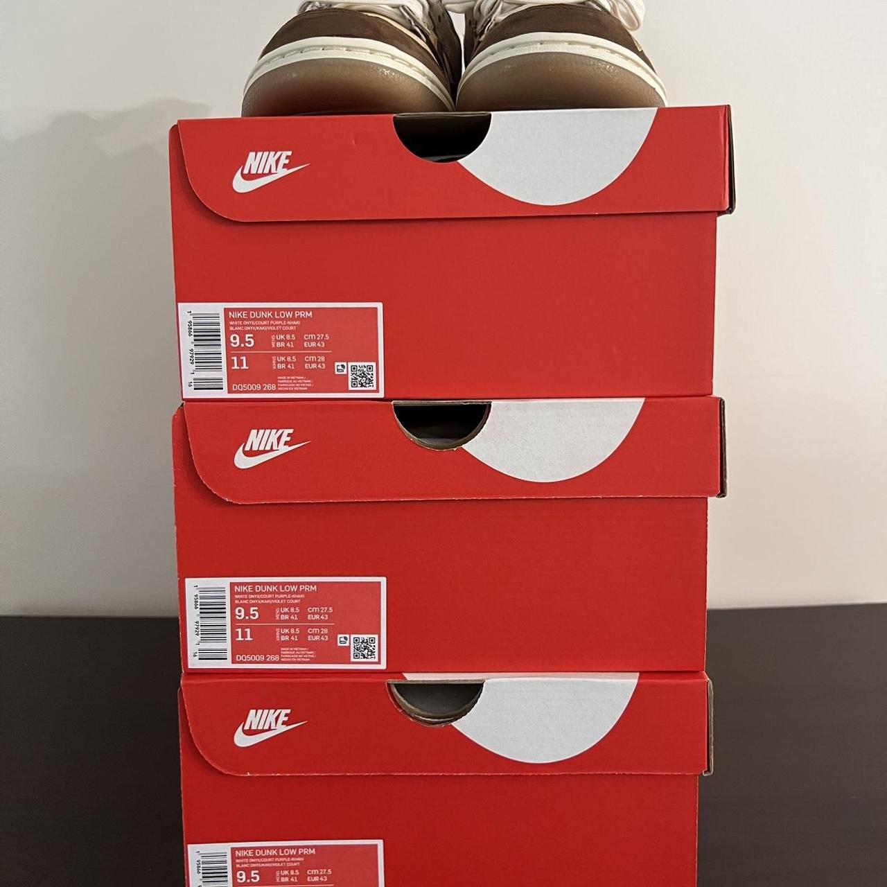 New Nike Dunk Low Setsubun 2023 Size 9.5 Rare Authentic Brown