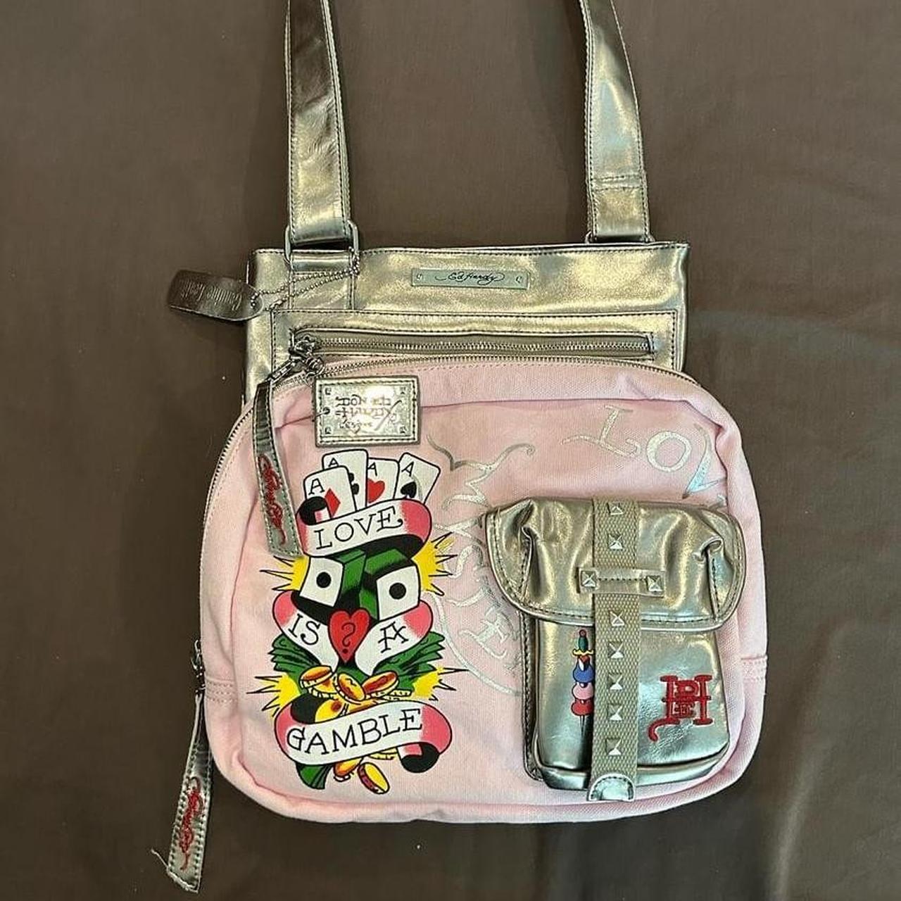 Ed hardy tote bag/bag Kills Love Slowly Don Ed Hardy Designs