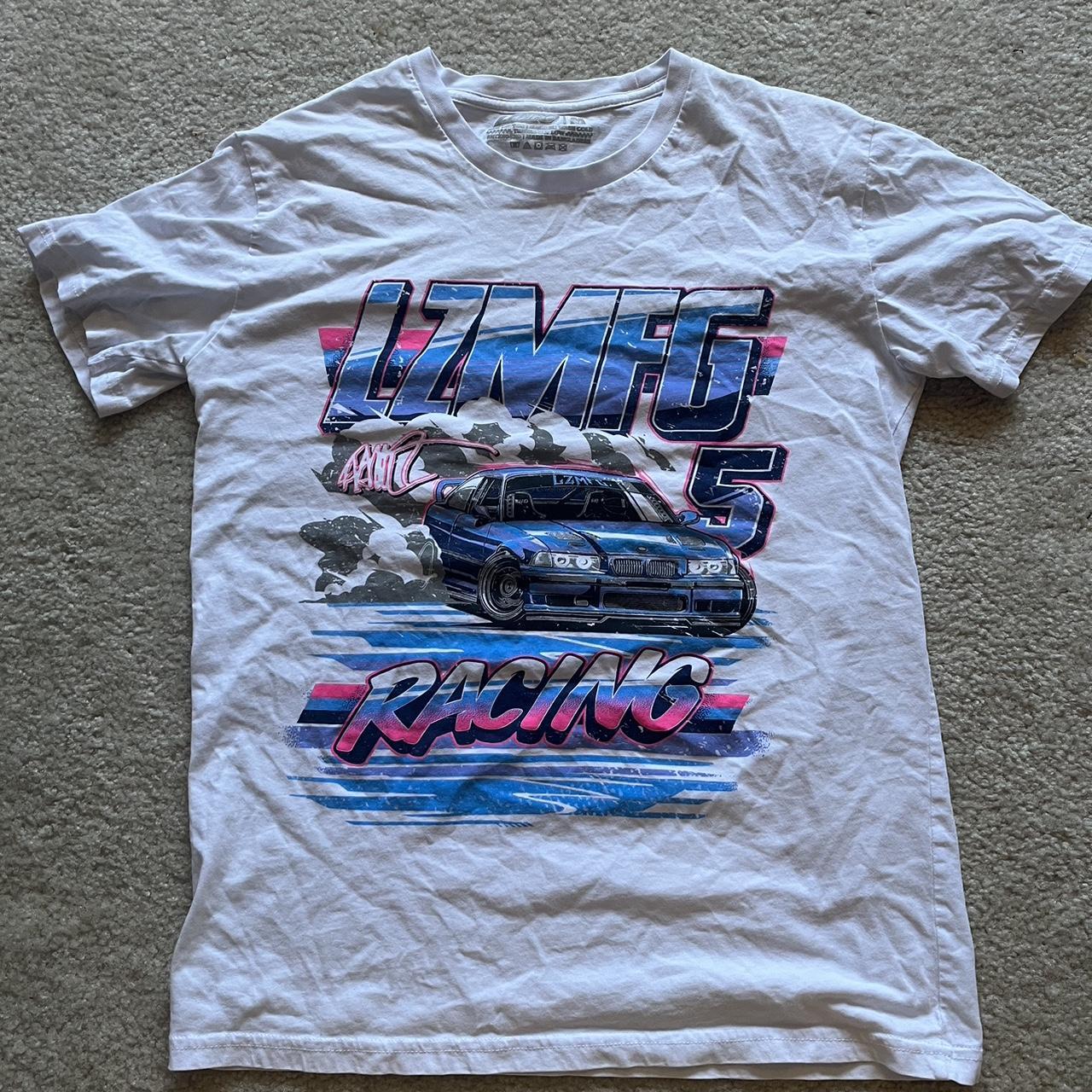 Car Graphic Tee Medium Depop