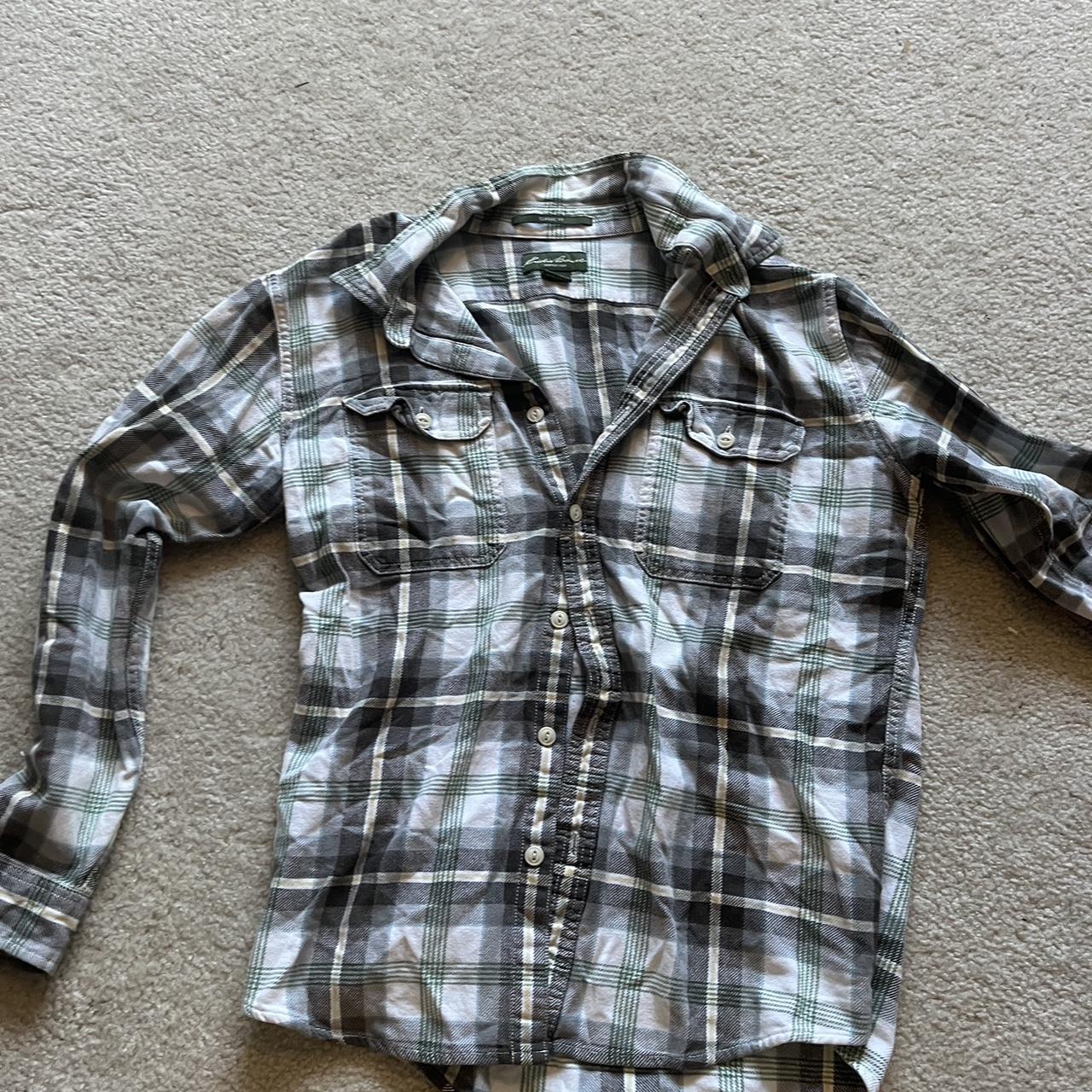 Mens Eddie Bauer flannel Large - Depop