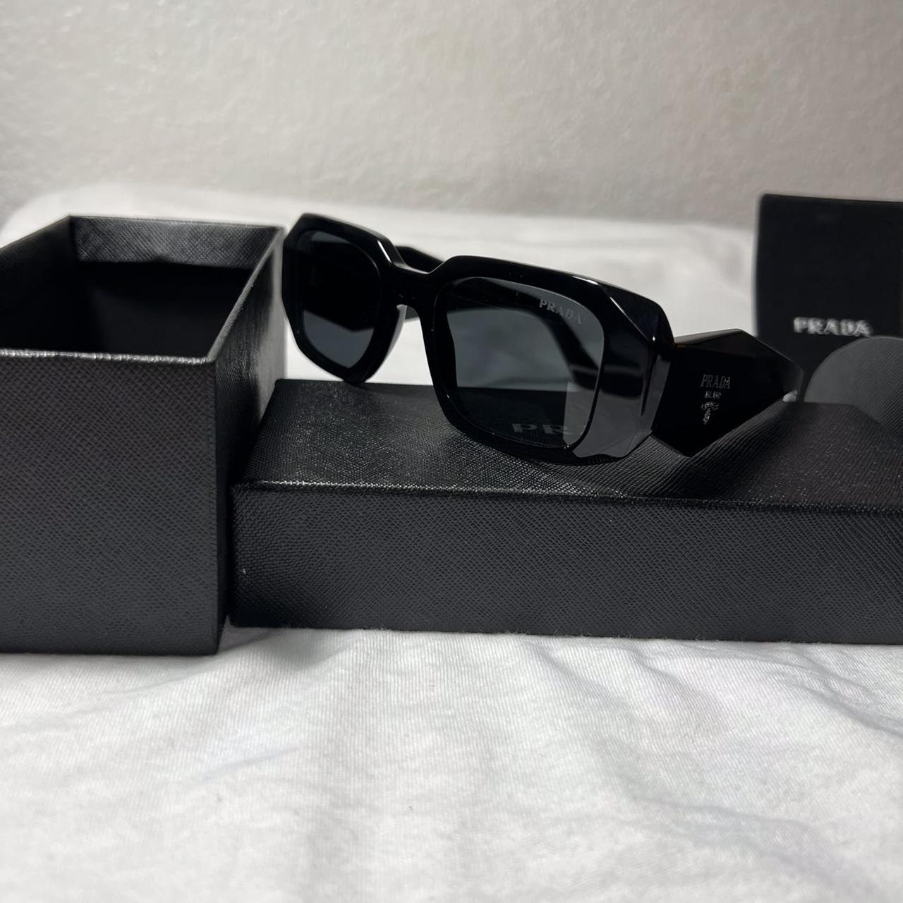 Heyyy!! :)) I got these brand new Prada PR17... - Depop