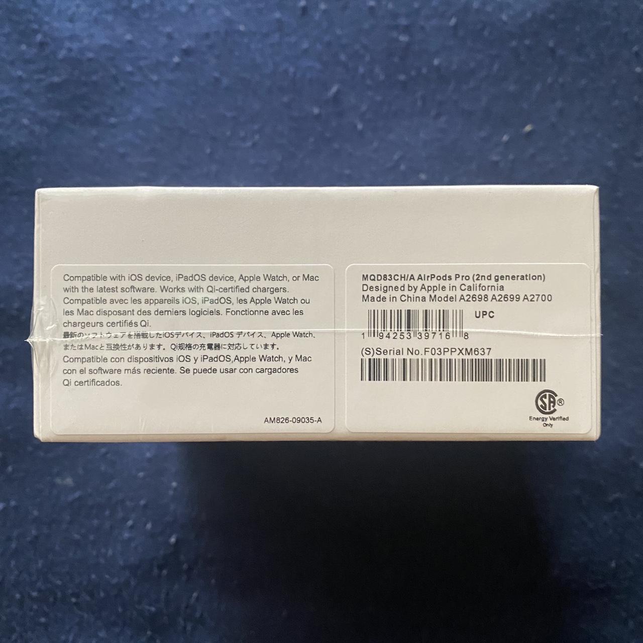 Apple airpods Pro 2 sealed new shipping next Tuesday... - Depop