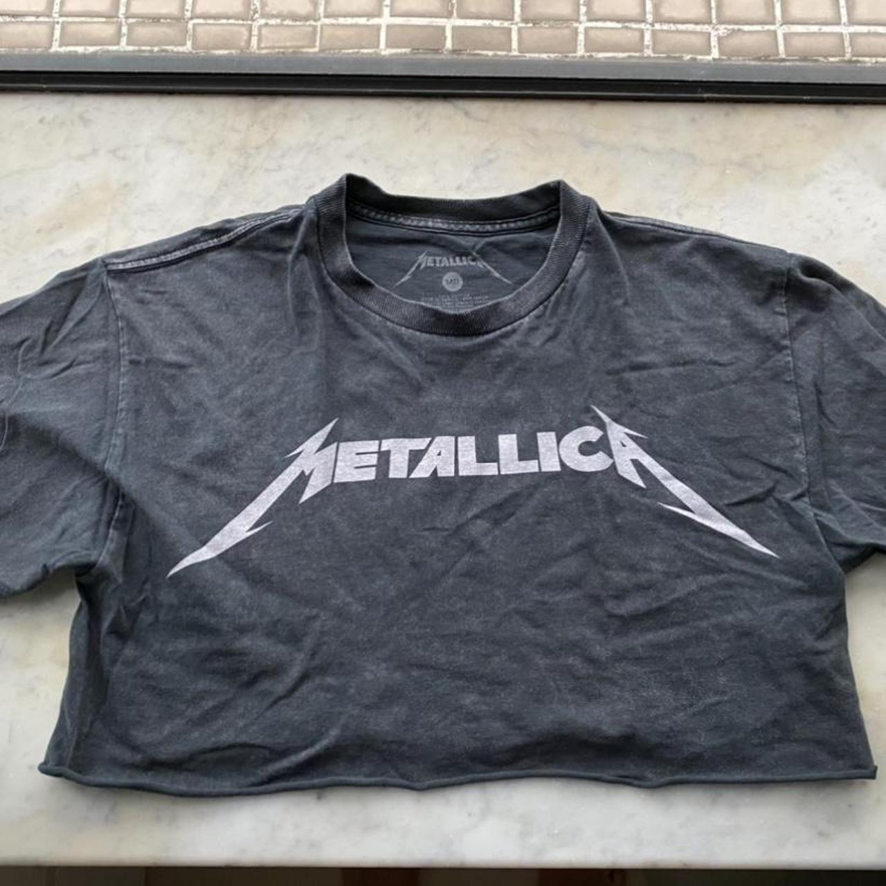 brandy melville metallica shirt