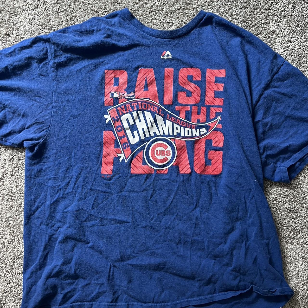 Chicago Cubs Baseball Flag Shirt
