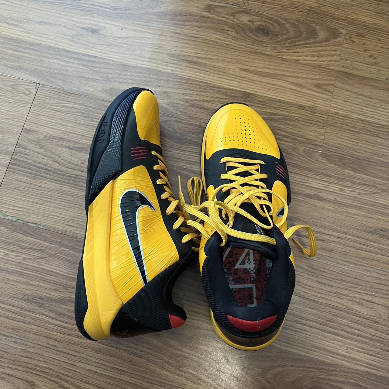 Kobe 5 Bruce lee ( size 10 ) beat up pair I’ve had... - Depop