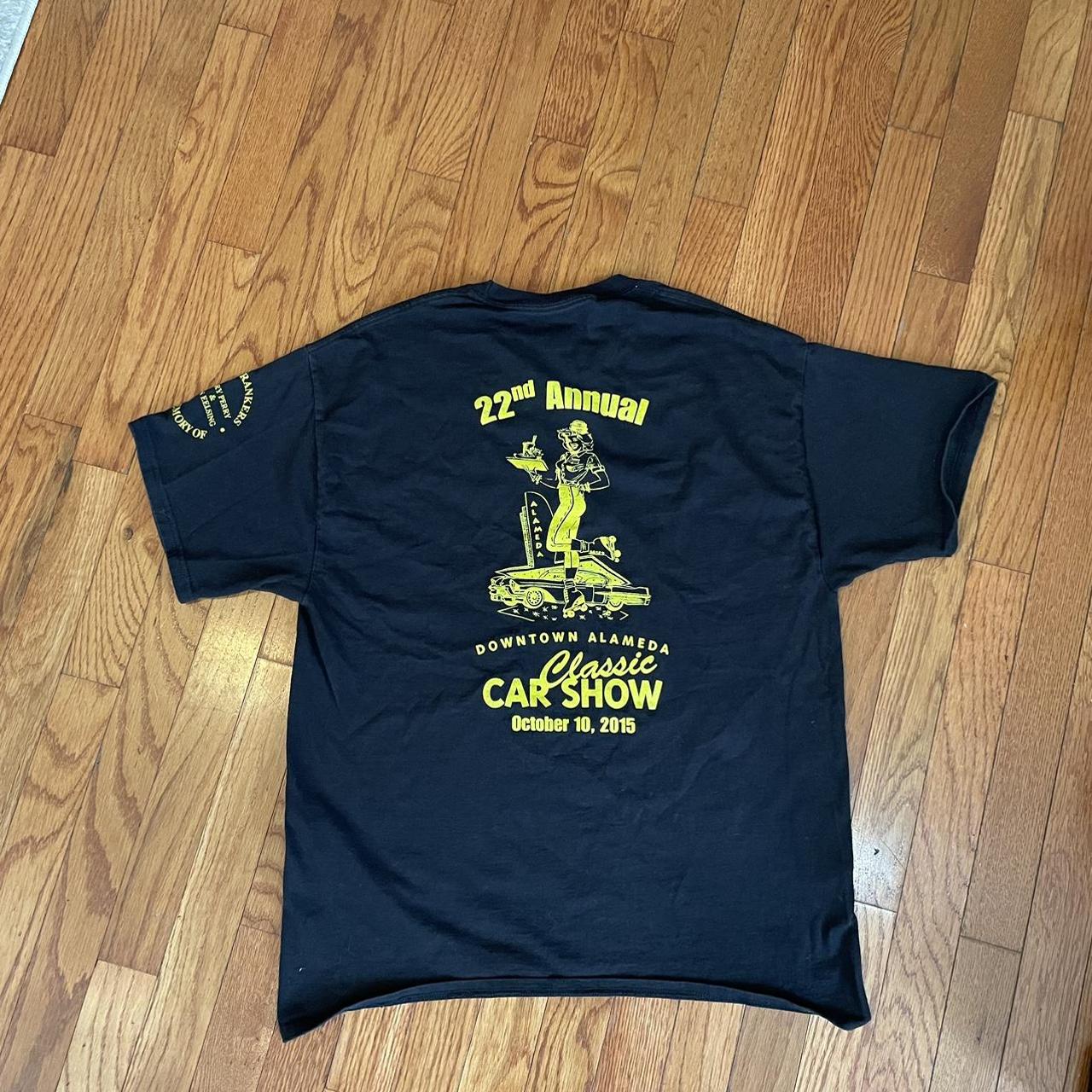 22nd annual classic car show tee from 2015 *FREE... - Depop