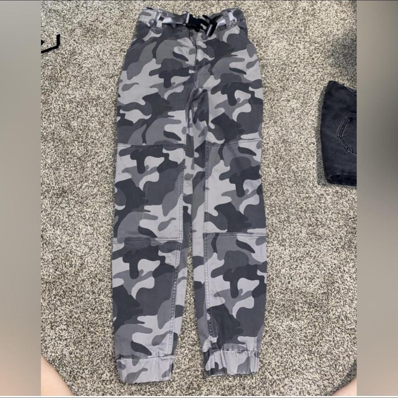 Hollister Camo jogger pants Depop