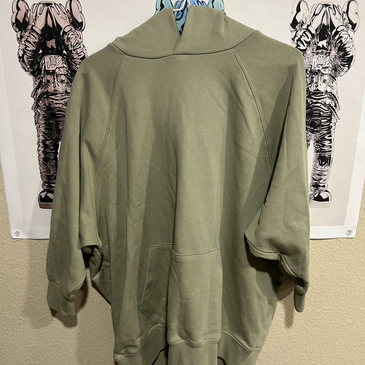 Olive green designer online hoodie