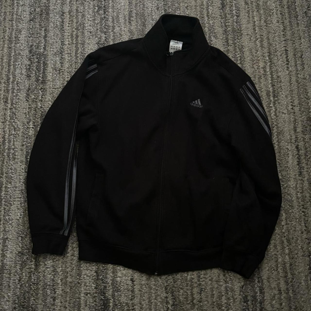 Adidas zip up sweater Big asf but def fire asf Depop