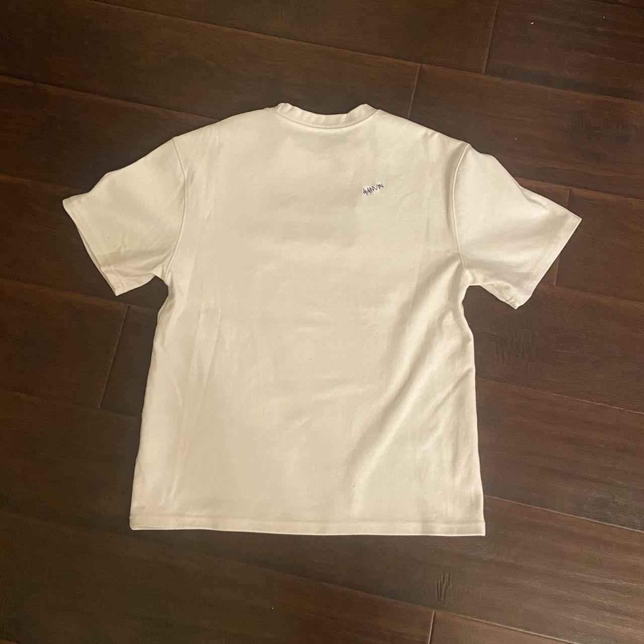 Ader Error Men's White and Cream T-shirt (2)