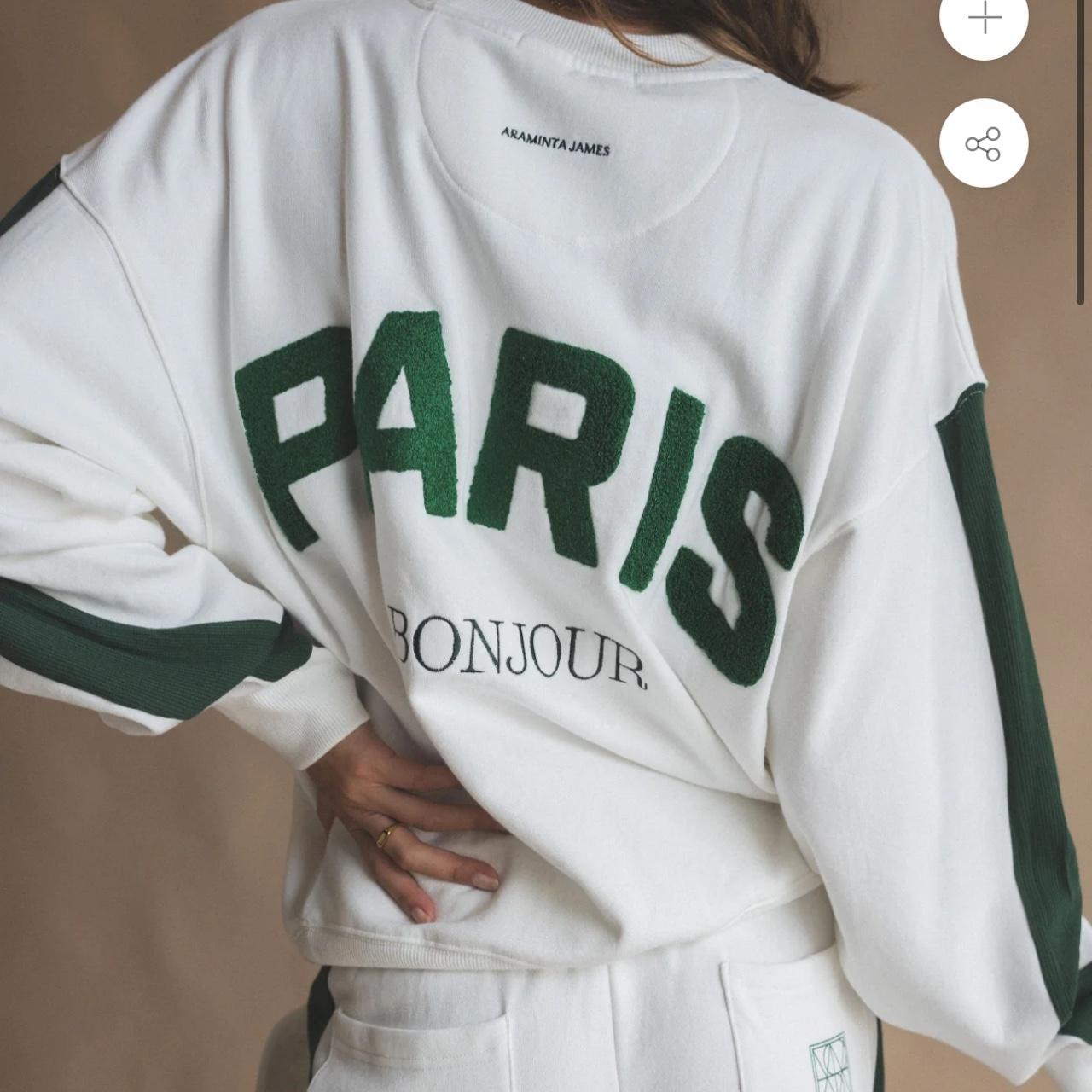 Introducing our Paris Sweatshirt in Snow. Cut in a | Depop