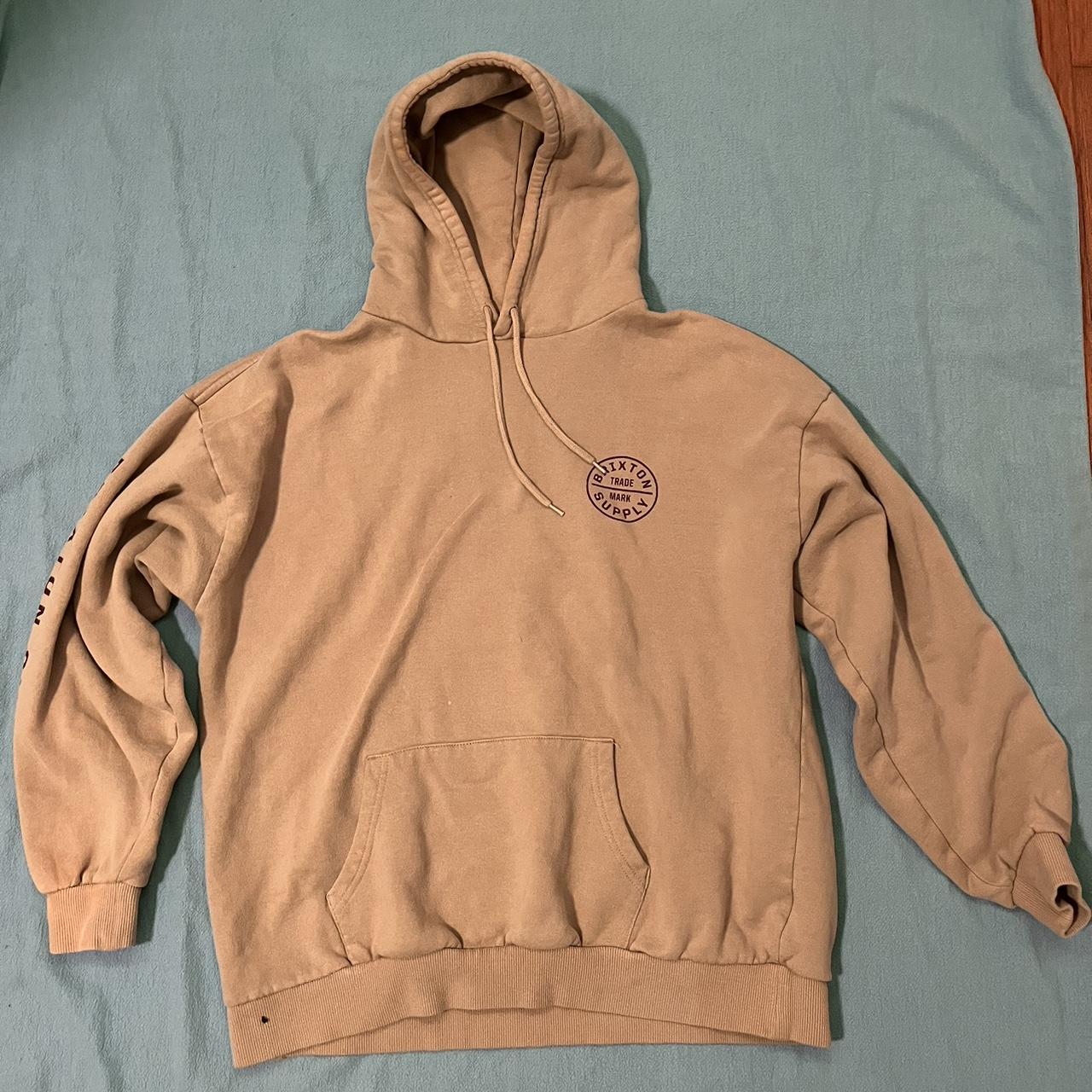 Large Brixton hoodie - Depop