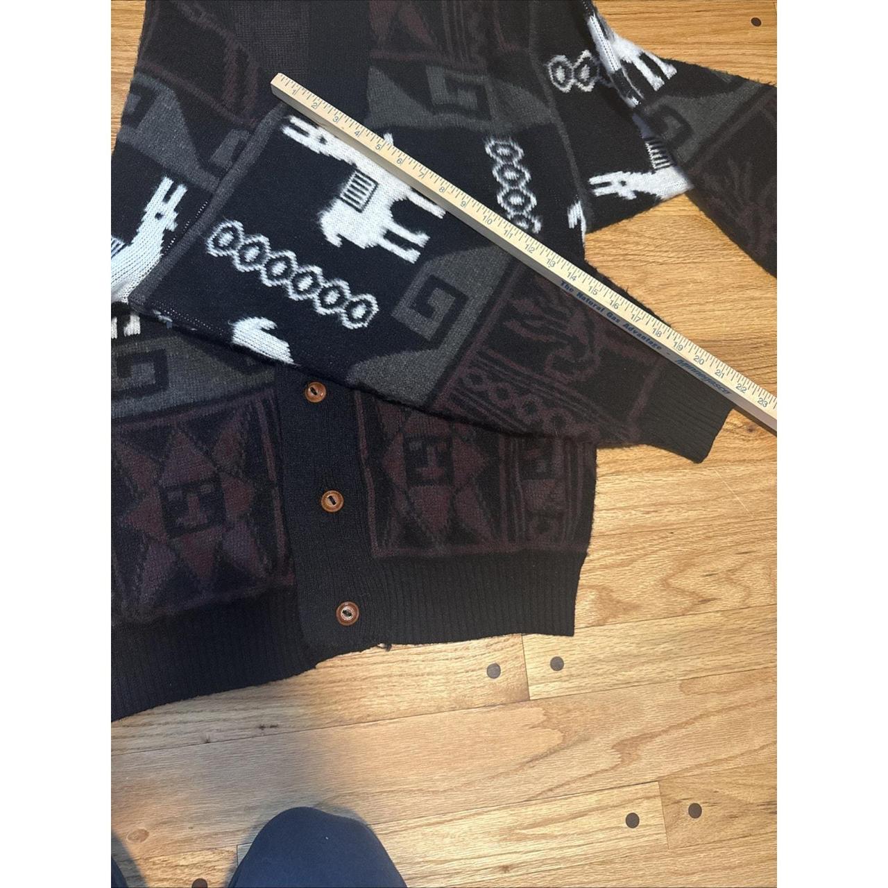 Source Unknown Men's Sweater - Black/Multi - One … - image 6