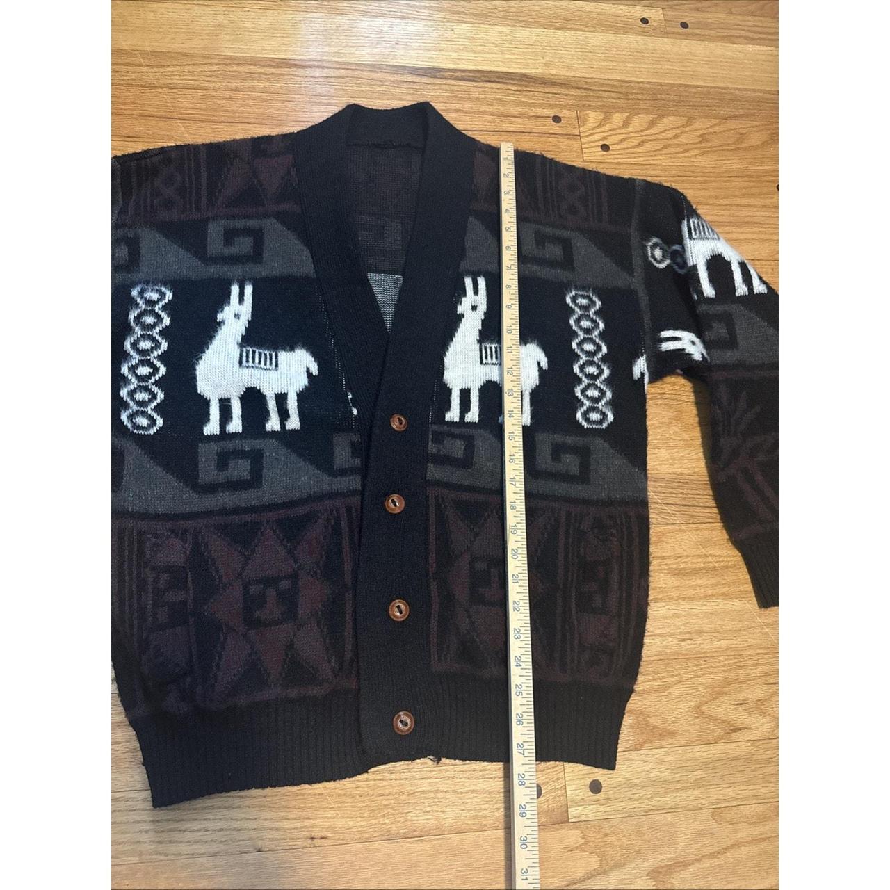 Source Unknown Men's Sweater - Black/Multi - One … - image 4