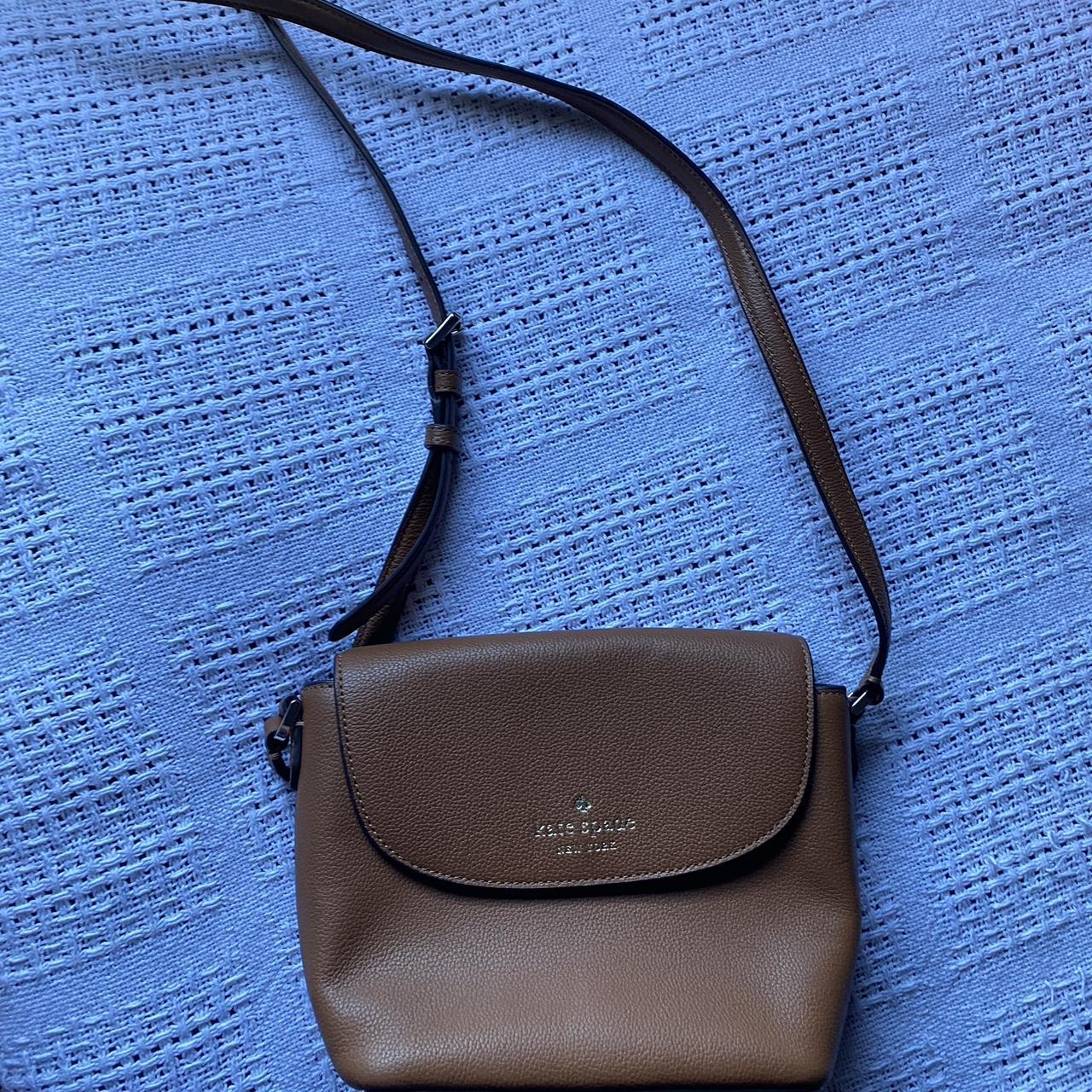 Kat Spade Beige Cross Body Purse:) NEVER USED BUT... - Depop