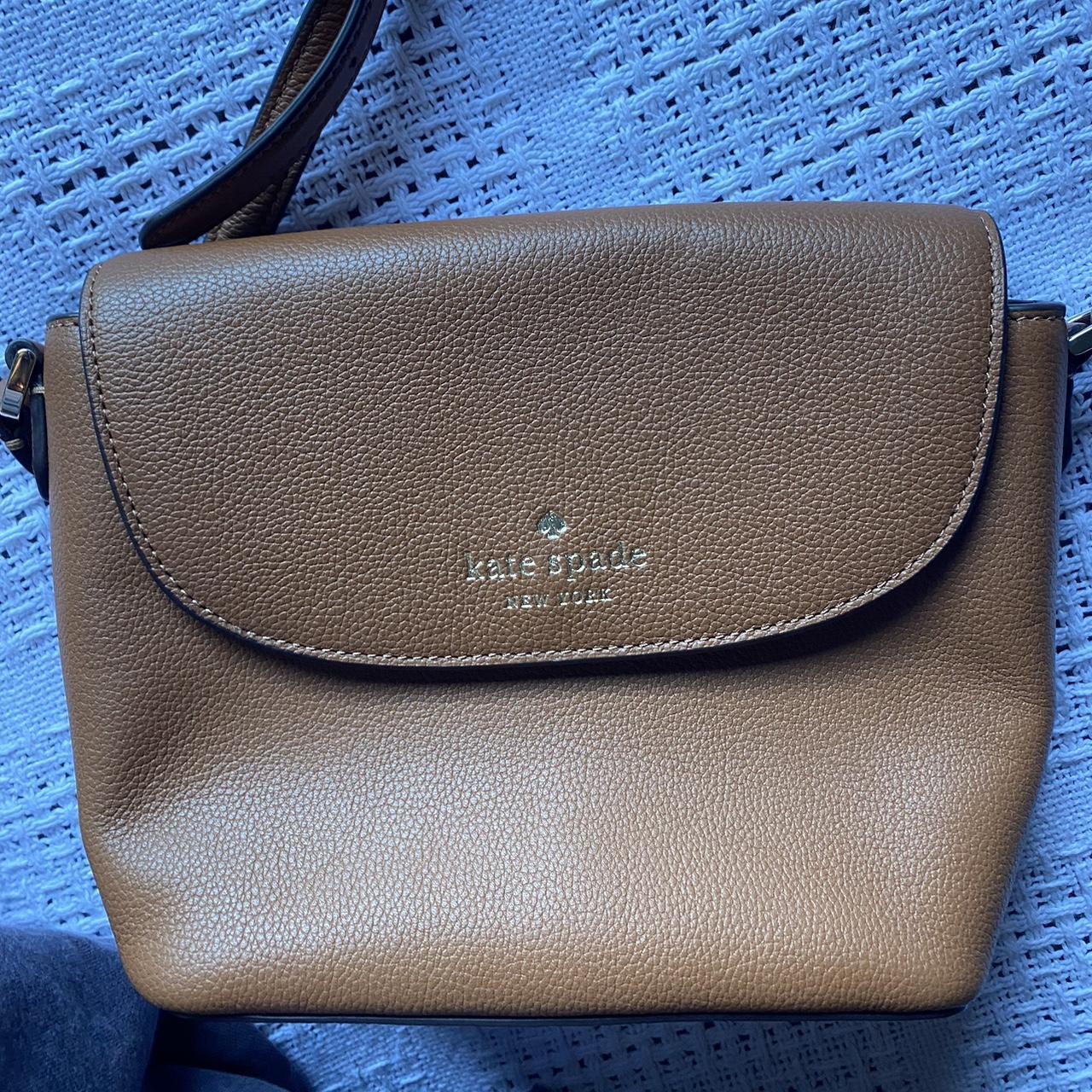 Kat Spade Beige Cross Body Purse:) NEVER USED BUT... - Depop