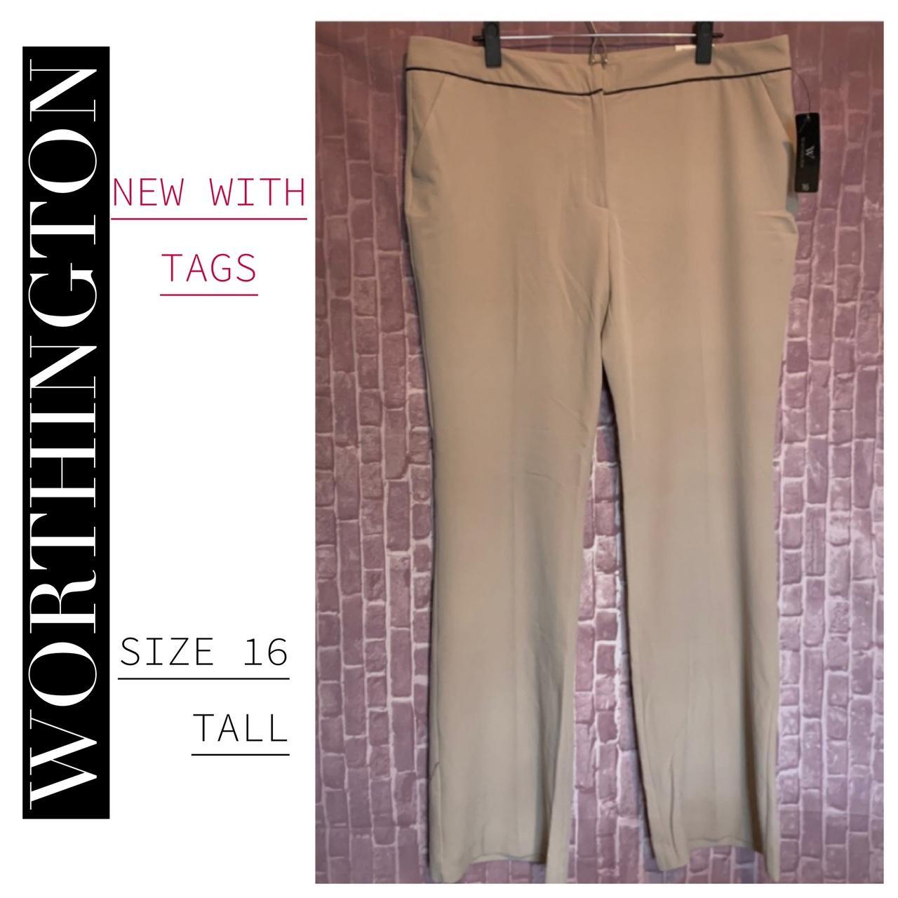 Worthington Womens Modern Straight Trouser | Westland Mall
