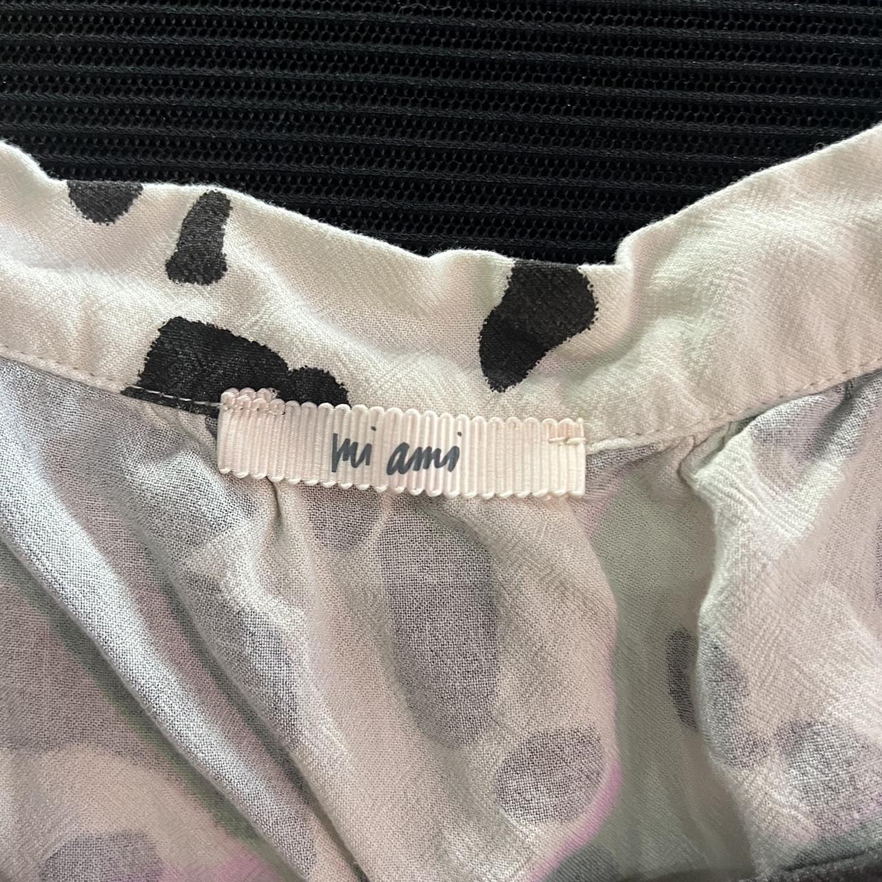 Mi Ami cow print blouse - Depop