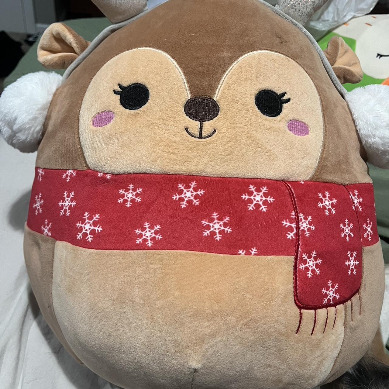 Squishmallow 12 Inch Jordan the Gingerbread with - Depop