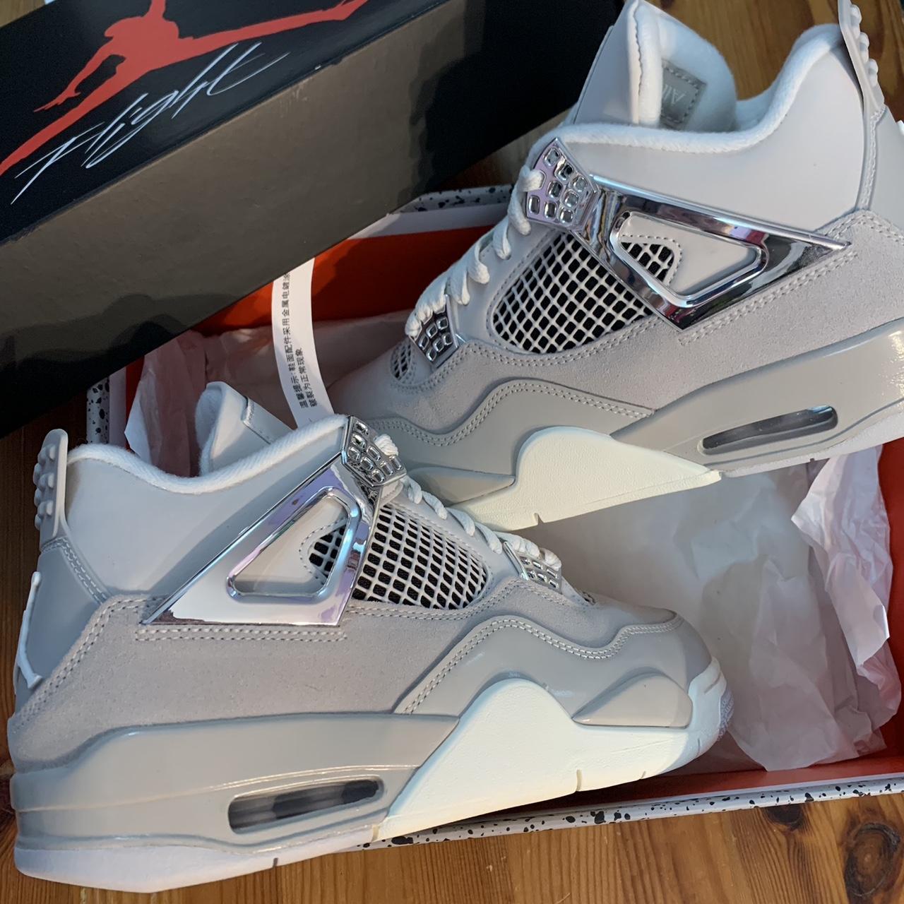 Air Jordan 4 Frozen Moments wmns 🧊🧊 *MESSAGE... - Depop